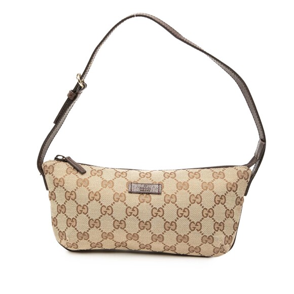 Pre-Loved Gucci GG Canvas Shoulder Bag - Picture 1 of 8